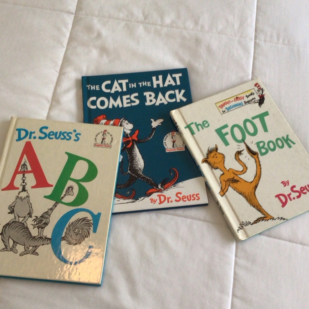 Three Vintage Dr. Seuss Storybooks